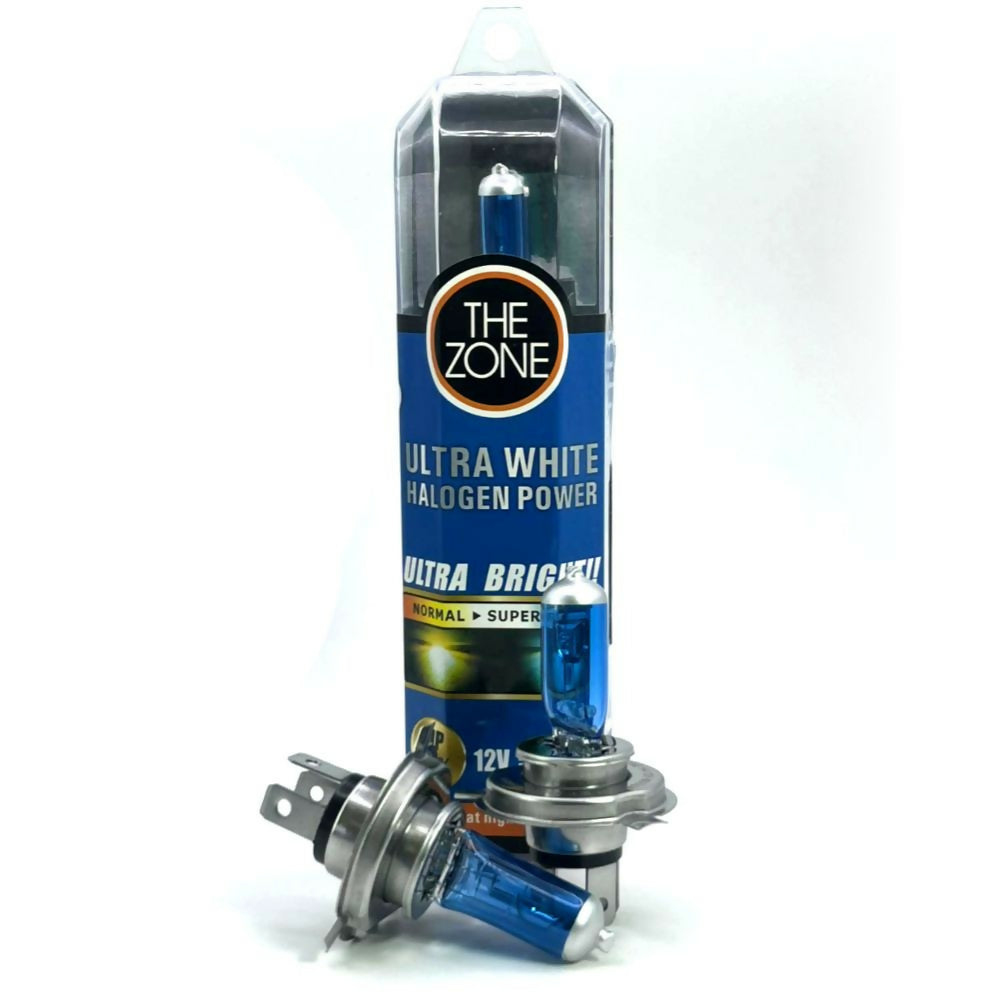 The Zone Ultra White Halogen Bulb – H4