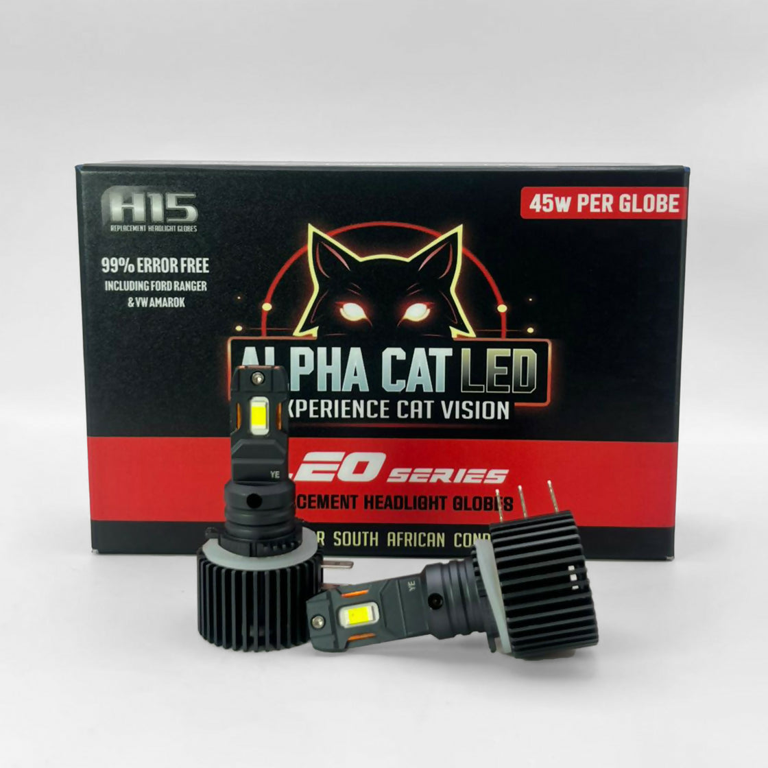 Alpha Cat LED: LEO series H15 Replacement Headlight Globe