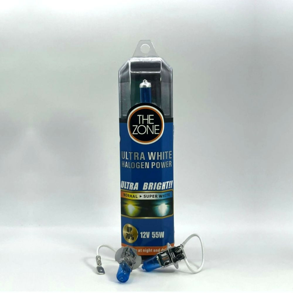 The Zone Ultra White Halogen Bulb – H3